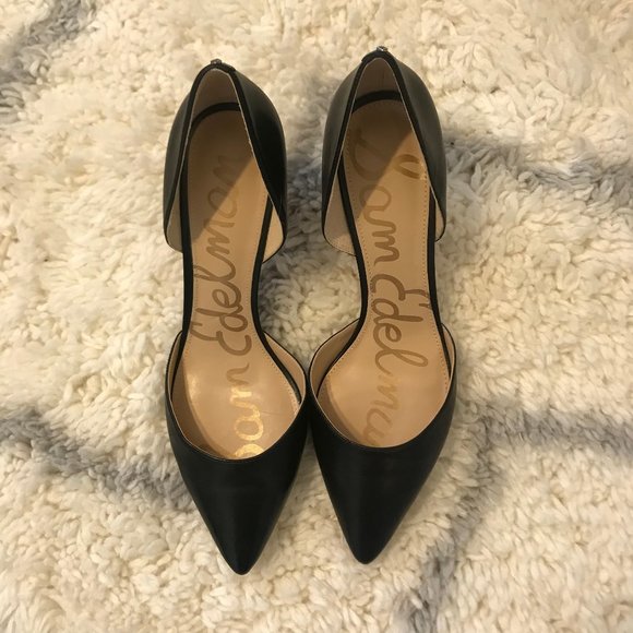 Sam Edelman Black Jaina Pumps (10.5)